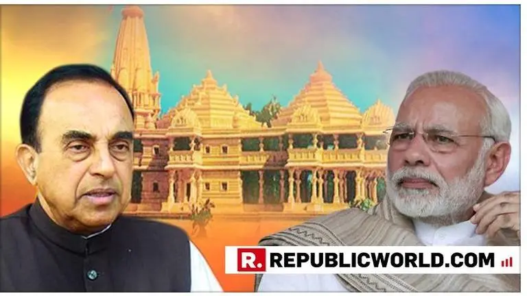 'Declare Ram Setu as a National Monument and commence building Ram Temple' writes Dr. Subramanian Swamy in a letter to PMO. Read it here 'Declare Ram Setu as a National Monument and commence building Ram Temple' writes Dr. Subramanian Swamy in a letter to PMO. Read it here