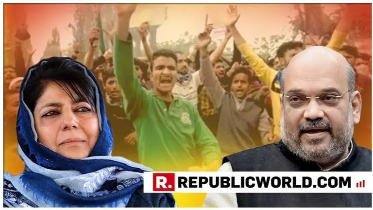 Mehbooba Mufti bats for talks with Pakistan again seeking political redressal in Kashmir issue, targets Home Minister Amit Shah Mehbooba Mufti bats for talks with Pakistan again seeking political redressal in Kashmir issue, targets Home Minister Amit Shah