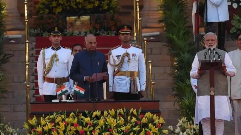 President Ram Nath Kovind compliments I&B Ministry for excellent coverage of Prime Minister Narendra Modi's swearing-in ceremony President Ram Nath Kovind compliments I&B Ministry for excellent coverage of Prime Minister Narendra Modi's swearing-in ceremony
