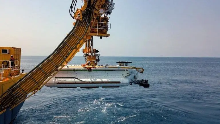 Big Achievement: Indian Navy's DSRV successfully undertakes underwater personnel transfer in distress submarine simulation, joins select group Big Achievement: Indian Navy's DSRV successfully undertakes underwater personnel transfer in distress submarine simulation, joins select group