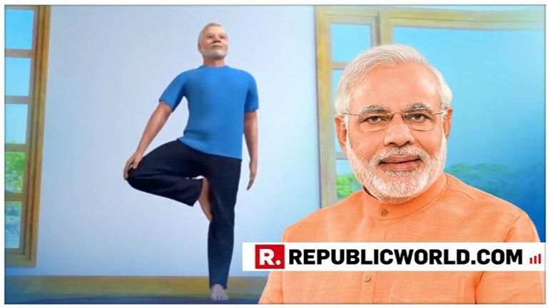 WATCH: PM Modi shares animated video demonstrating the 'Vrikshasana ...