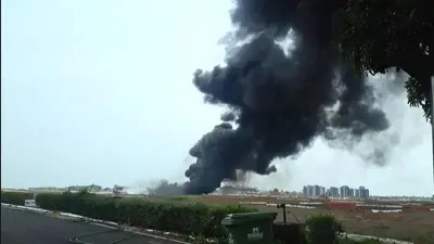 Goa Airport closed temporarily after drop tank of MIG 29K catches fire Goa Airport closed temporarily after drop tank of MIG 29K catches fire