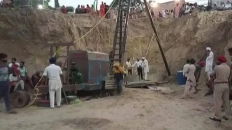 Tragic: 2-year-old boy stuck in borewell for 110 hours in Punjab's Sangrur passes away after being pulled out