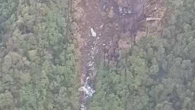 Visual of AN-32 crash site reveals perilous terrain, IAF to airdrop search teams to search area on Wednesday Visual of AN-32 crash site reveals perilous terrain, IAF to airdrop search teams to search area on Wednesday
