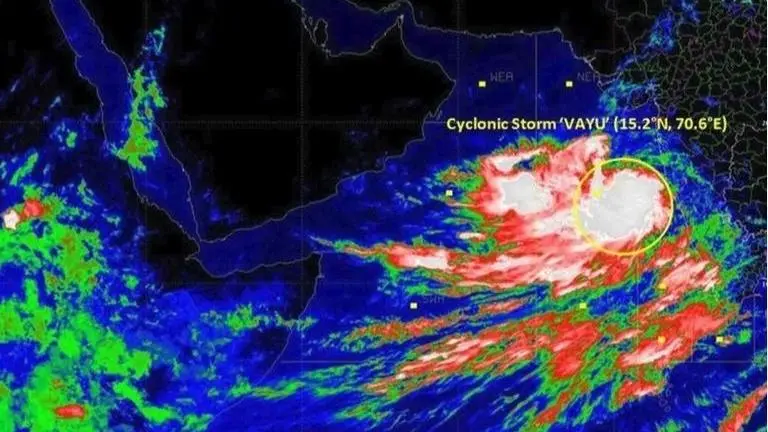 Gujarat on 'cyclone Vayu alert': CM Vijay Rupani asks tourists to move to safe places as cyclone likely to hit with a wind speed of 110-120 kmph Gujarat on 'cyclone Vayu alert': CM Vijay Rupani asks tourists to move to safe places as cyclone likely to hit with a wind speed of 110-120 kmph