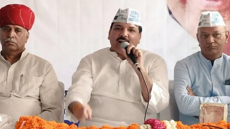 AAP's Sanjay Singh charges BJP of "denying" honourable share to JD(U) in new Union Cabinet. Here's what he said AAP's Sanjay Singh charges BJP of "denying" honourable share to JD(U) in new Union Cabinet. Here's what he said