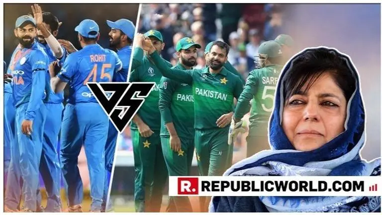 World Cup 2019 | "May the best team win...": Mehbooba Mufti extends best wishes to India and Pakistan as both teams take on each in Manchester, gives a suggestion to fans World Cup 2019 | "May the best team win...": Mehbooba Mufti extends best wishes to India and Pakistan as both teams take on each in Manchester, gives a suggestion to fans