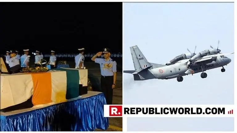 THE LAST SALUTE: IAF bids adieu to the 13 fallen airforce warriors who were aboard the AN-32 aircraft at Assam Jorhat Airbase
