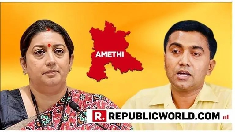 Union Minister Smriti Irani and Goa CM Pramod Sawant visit Amethi villages adopted by former Defence Minister Manohar Parrikar Union Minister Smriti Irani and Goa CM Pramod Sawant visit Amethi villages adopted by former Defence Minister Manohar Parrikar