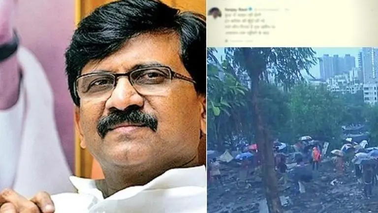 Mumbai Rains | Insensitive much? 'Blameless' Shiv Sena's MP posts poem as city reels under deluge Mumbai Rains | Insensitive much? 'Blameless' Shiv Sena's MP posts poem as city reels under deluge