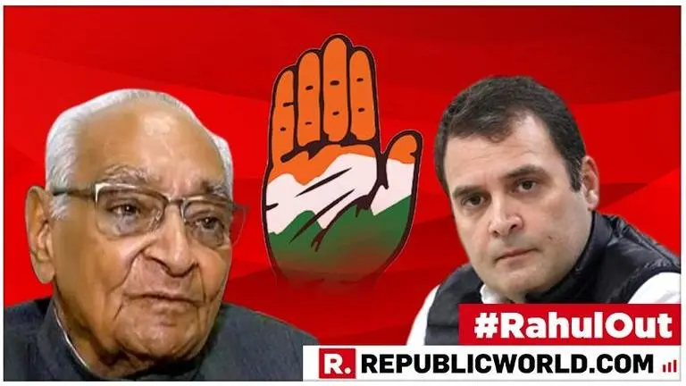 Rahul Gandhi Resigns: Motilal Vora likely to be interim Congress chief, keep Gandhi-Vadra family in-charge