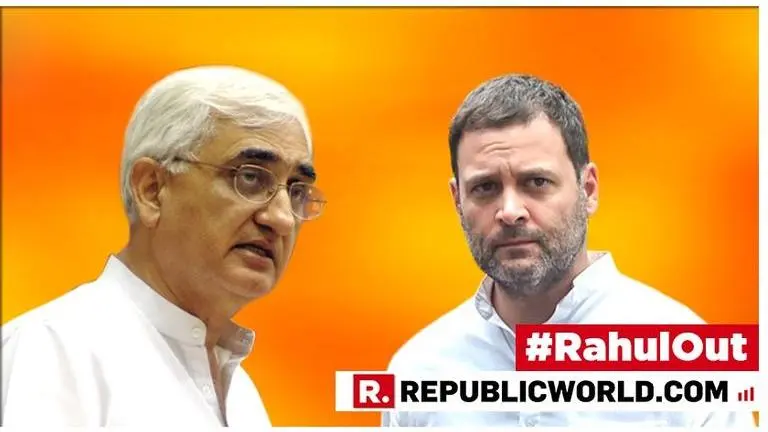Rahul Gandhi resigns | Salman Khurshid confirms resignation eyewash, states 'there is a natural standing that Rahul Gandhi and Sonia Gandhi will continue to have'