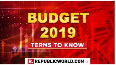 Union Budget 2019: These are the budget terms to know to understand Nirmala Sitharaman's speech better Union Budget 2019: These are the budget terms to know to understand Nirmala Sitharaman's speech better
