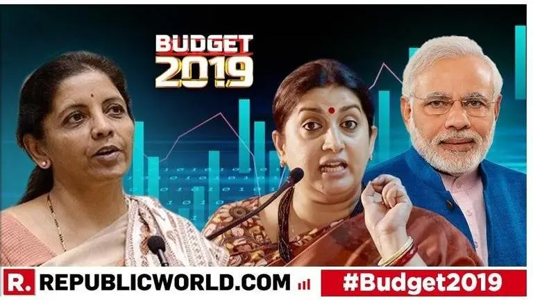 Union Budget 2019: Smriti Irani lauds PM Modi and Nirmala Sithraman for Union Budget, calls it 'progressive, pragmatic, inclusive and futuristic' Union Budget 2019: Smriti Irani lauds PM Modi and Nirmala Sithraman for Union Budget, calls it 'progressive, pragmatic, inclusive and futuristic'