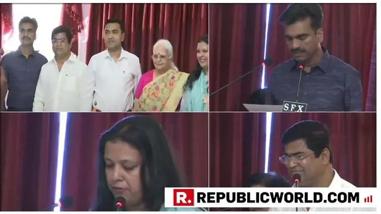 Goa Cabinet reshuffle: Three of ten recently inducted BJP MLAs sworn in as ministers, as Goa CM Pramod Sawant drops 3 ally-GFP ministers