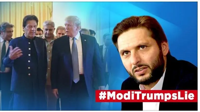 Donald Trump's Kashmir Mediation Lie: Shahid Afridi opportunistically wades in, calls Pakistan PM Imran Khan's shenanigans 'heartening'