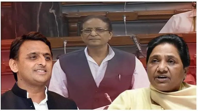 Azam Khan sexist remark: Mayawati condemns SP MP's filthy behaviour with Rama Devi in Lok Sabha, demands apology to all women Azam Khan sexist remark: Mayawati condemns SP MP's filthy behaviour with Rama Devi in Lok Sabha, demands apology to all women