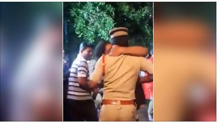 Drunk man in Hyderabad kisses cop, arrested | Republic World