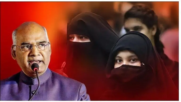 President Kovind gives assent to historic Triple Talaq Bill, day after Parliament passes it President Kovind gives assent to historic Triple Talaq Bill, day after Parliament passes it