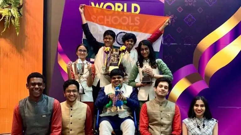 Team India aces at World Schools Debating Championship, Tejas Subramaniam ranked the best speaker in the world Team India aces at World Schools Debating Championship, Tejas Subramaniam ranked the best speaker in the world