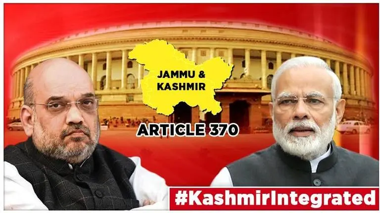 J&K's Article 370 scrapped, PM Modi lauds Amit Shah's 'extensive and insightful' Rajya Sabha speech
