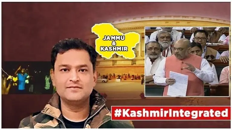 J&K's Article 370 scrapped, netizens resonate with Maj Gaurav Arya's viral take on Tukde gang's JNU return