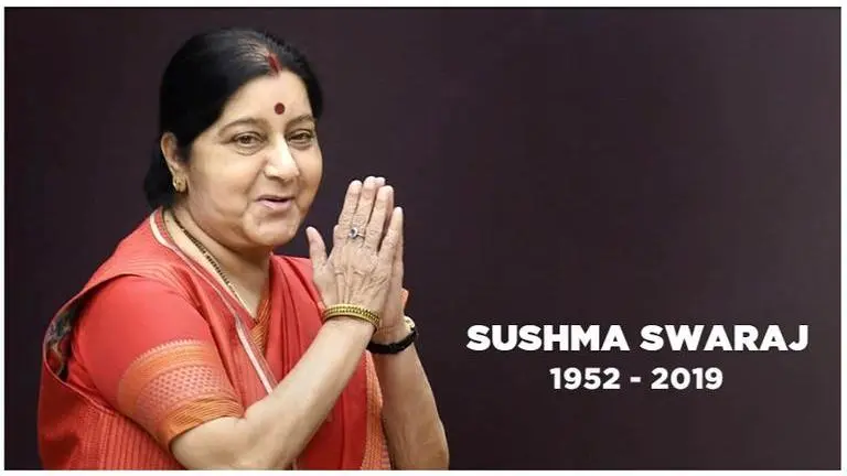 Sushma Swaraj passes away: She breathed her last on the day she waited her lifetime to see, her last tweet confirms
