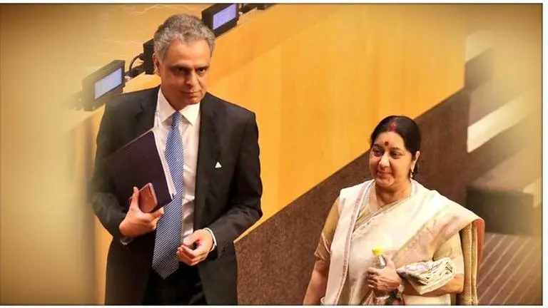 Sushma Swaraj passes away: Syed Akbaruddin pays tribute, shares her memorable moments at the UN. Watch here Sushma Swaraj passes away: Syed Akbaruddin pays tribute, shares her memorable moments at the UN. Watch here