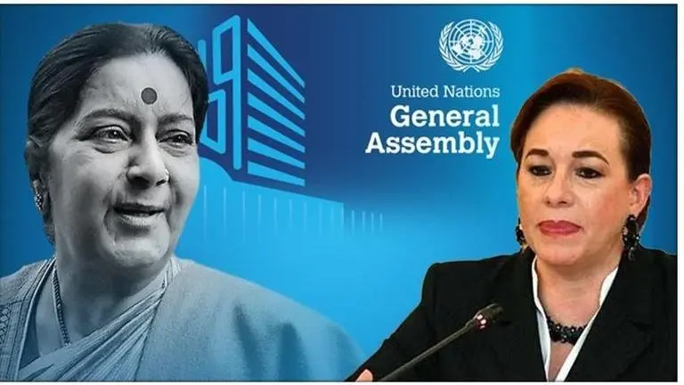 Sushma Swaraj passes away: UN General assembly president expresses condolences, says she was an extraordinary woman Sushma Swaraj passes away: UN General assembly president expresses condolences, says she was an extraordinary woman