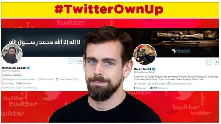 Jack Dorsey, these Twitter 'blue tick' handles promoting violence against India are being emboldened by your inaction Jack Dorsey, these Twitter 'blue tick' handles promoting violence against India are being emboldened by your inaction