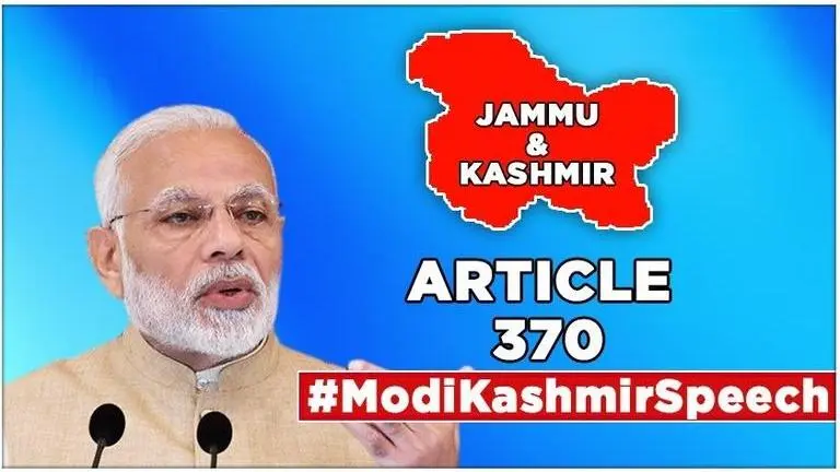 PM Modi on J&K: 'People of Jammu and Kashmir were deprived of laws which benefited everyone else, this will change' after Article 370's abrogation
