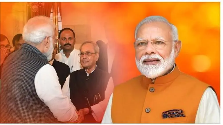 Bharat Ratna: PM Modi thanks Pranab Mukherjee for his contribution in nation's development, pays tribute to Nanaji Deshmukh, Bhupen Hazarika