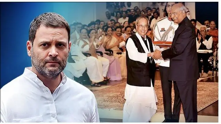 Rahul Gandhi 'wasn't inclined' to attend Pranab Mukherjee's Bharat Ratna ceremony despite being in Delhi, tells office to not respond: Sources Rahul Gandhi 'wasn't inclined' to attend Pranab Mukherjee's Bharat Ratna ceremony despite being in Delhi, tells office to not respond: Sources