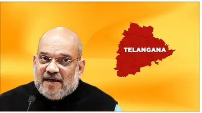 Amit Shah likely to take party's active membership from Telangana Amit Shah likely to take party's active membership from Telangana
