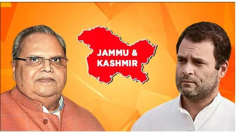 "I will send you a plane": Satya Pal Malik invites Rahul Gandhi to see Kashmir's ground situation "I will send you a plane": Satya Pal Malik invites Rahul Gandhi to see Kashmir's ground situation