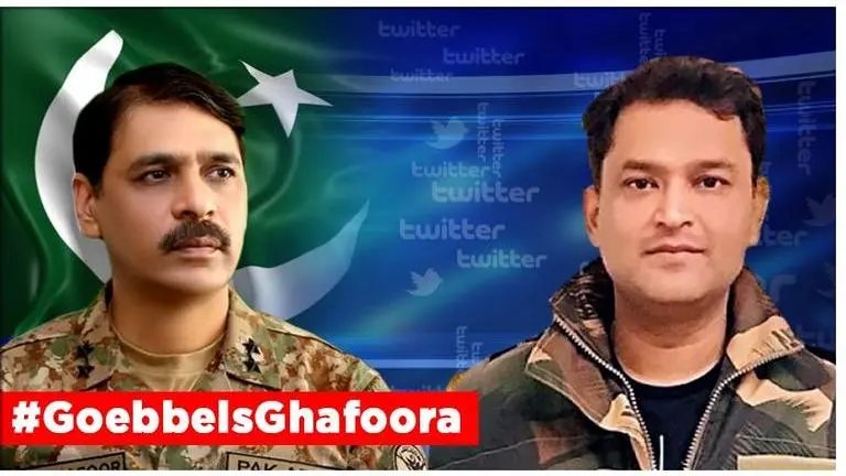#GoebbelsGhafoora tops India's trending charts on Twitter, Maj Gaurav Arya thanks netizens for calling out Pak's fake news campaign #GoebbelsGhafoora tops India's trending charts on Twitter, Maj Gaurav Arya thanks netizens for calling out Pak's fake news campaign