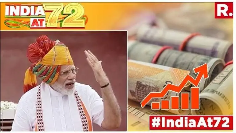 Independence Day speech: PM Modi says, 'Grew from $2 Trillion to $3 trillion in 5 years, $5 trillion economy should be the dream' Independence Day speech: PM Modi says, 'Grew from $2 Trillion to $3 trillion in 5 years, $5 trillion economy should be the dream'