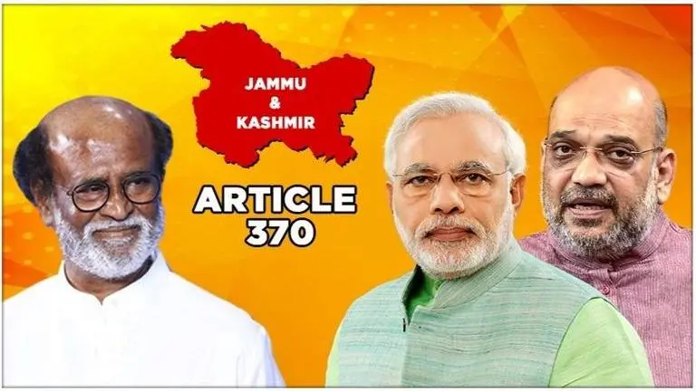 Rajinikanth clarifies on his Krishna-Arjuna statement, stands by his praise of Modi-Shah on Article 370 Rajinikanth clarifies on his Krishna-Arjuna statement, stands by his praise of Modi-Shah on Article 370