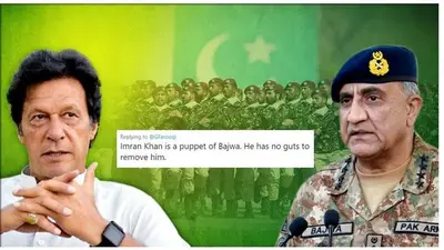 'Puppet Pakistan PM Imran Khan' called out after Pak Army chief Qamar Javed Bajwa’s tenure is extended by 3 years 'Puppet Pakistan PM Imran Khan' called out after Pak Army chief Qamar Javed Bajwa’s tenure is extended by 3 years