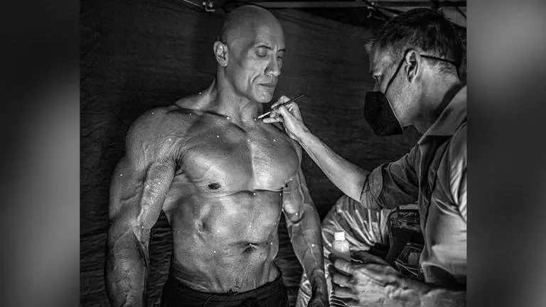 'Black Adam': Dwayne Johnson shares BTS photo before shooting a 'cool, cutting edge' scene Dwayne Johnson shares BTS from Black Adam