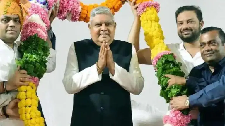 Jagdeep Dhankhar elected India's 14th Vice President; defeats Margaret Alva by landslide Jagdeep Dhankhar