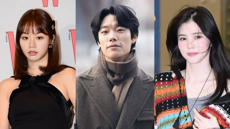 Hyeri, Ryu Jun Yeol and Han So Hee