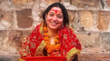 Tamannaah Bhatia Visits Ancient Kamakhya Devi Temple With Family In Guwahati, Shares Divine Photos Tamannaah Bhatia