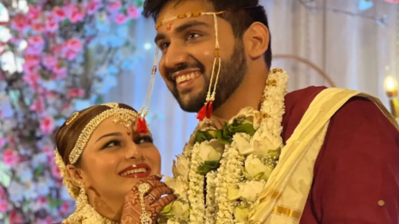 Ishqbaaz Actor Nehalaxmi Iyer Ties The Knot With Rudrayash Joshii In A Maharashtrian Ceremony Nehalaxmi Iyer
