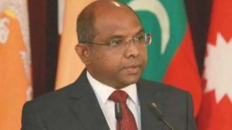 Coronavirus: Maldives Foreign Minister pledge USD 2,00,000 for COVID-19 response fund coronavirus