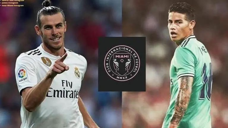 Inter Miami target Real Madrid duo Gareth Bale and James Rodriguez along with Arturo Vidal Inter Miami