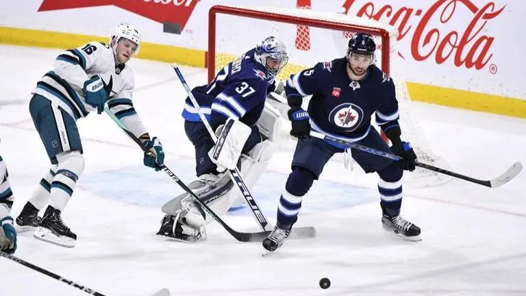 NHL Scores: Josh Morrissey helps Winnipeg Jets beat San Jose Sharks 6-2 to close in on playoffs Jets vs Sharks