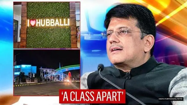 Karnataka's Hubballi Junction station to get World's longest railway platform: Railway Min Karnataka's Hubballi Junction station to become World's longest railway platform