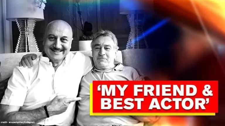 Robert De Niro's birthday: Anupam Kher extends wishes with throwback pictures Robert De Niro's birthday: Anupam Kher shares throwback celebratory pictures