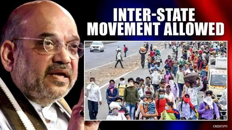MASSIVE: MHA allows inter-state movement of stranded migrants, students across the country India